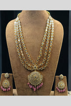 Farina Rani Haar in Real Ruby / Real Emerald