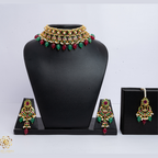 Mahira Bridal Set – Exquisite Jadau Bridal Jewellery Set | Buy Luxury Bridal Set Online