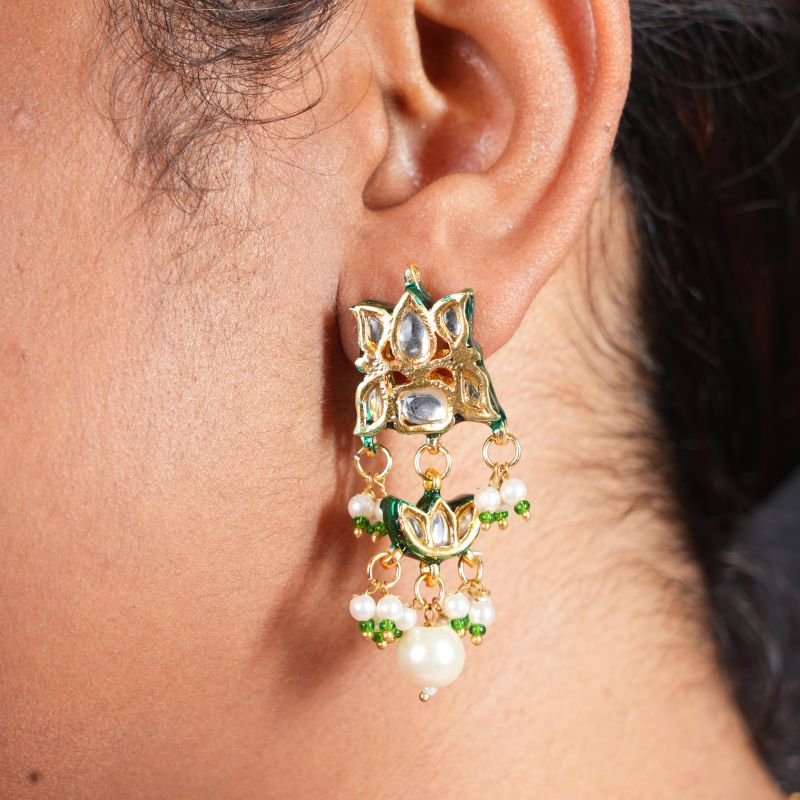 Sarooj Kundan Studs
