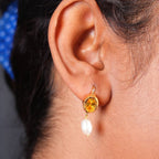 Bani Studs in Real Pearls