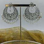 Hansini Chandbali in real Baroque pearls