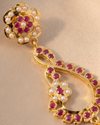 Noor Ruby Jadau Earrings