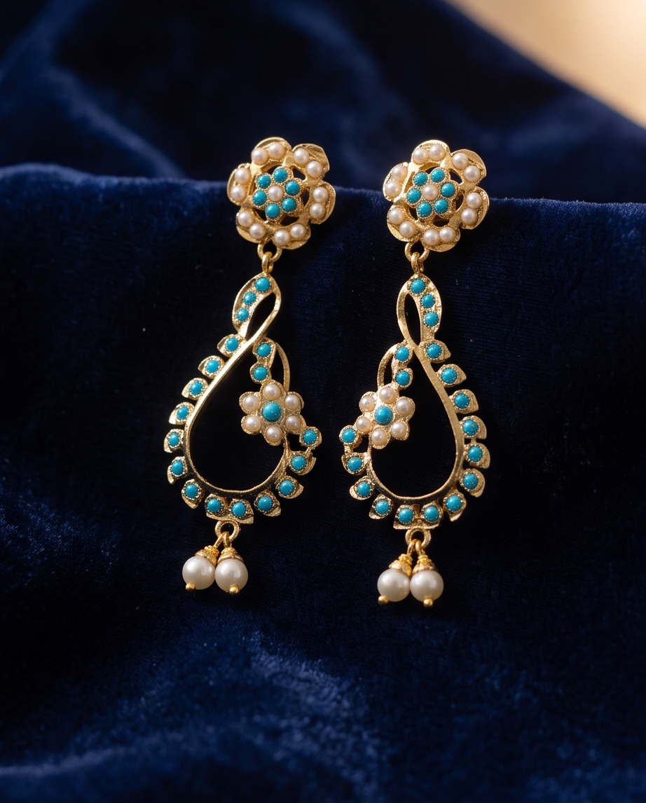 Noor Firoza Jadau Earrings