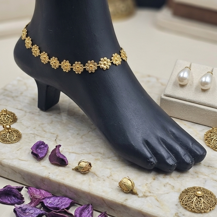 Flower Anklet