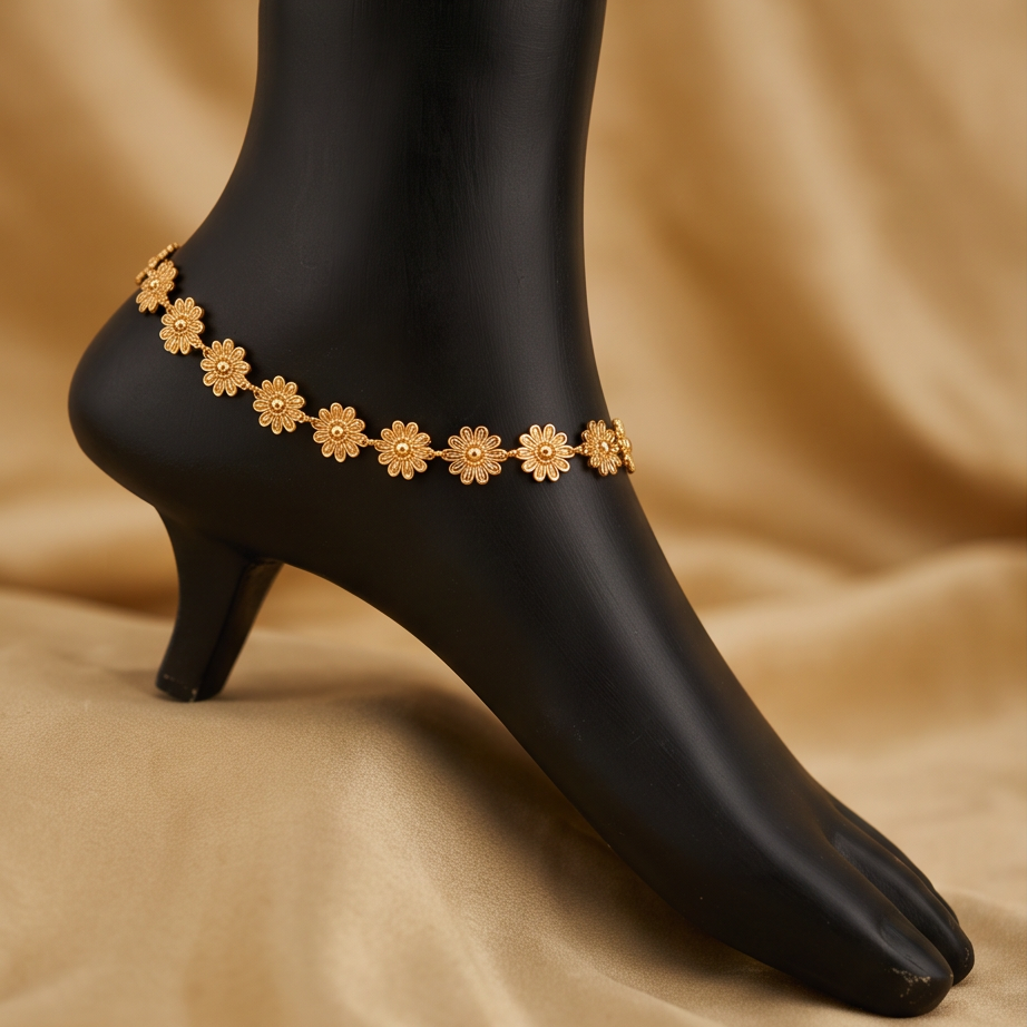 Flower Anklet