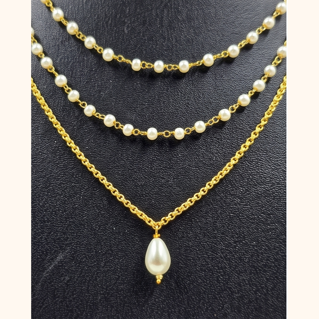 Roma Jadau Pearl Necklace