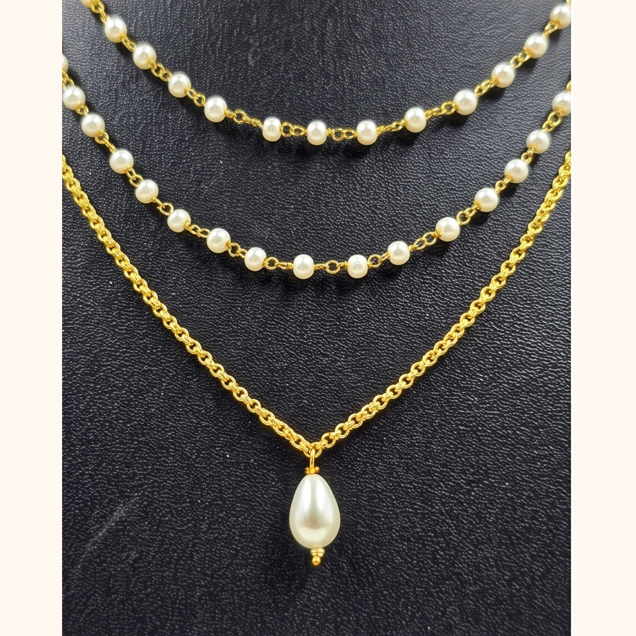 Roma Jadau Pearl Necklace