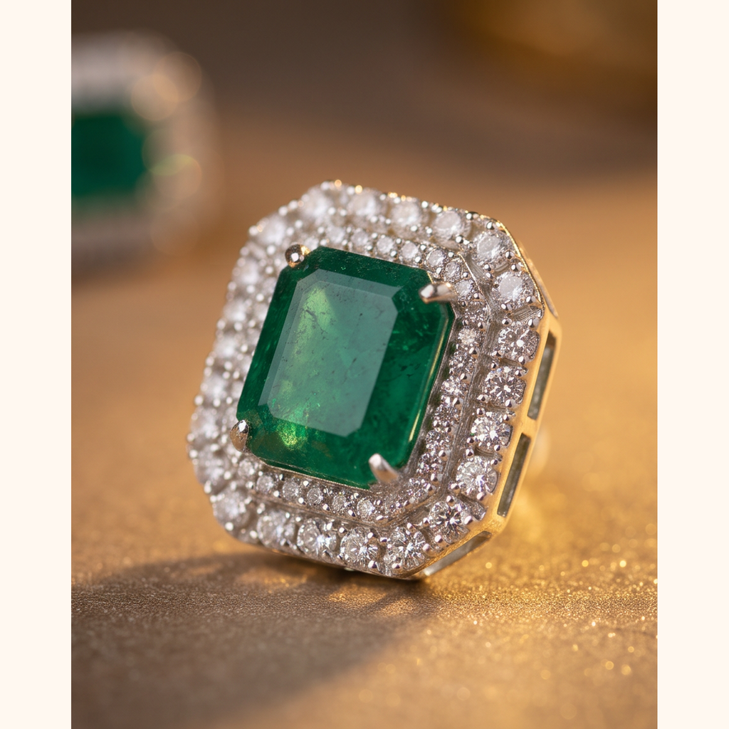 Real Emerald Kurta Buttons