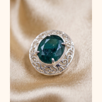 Real Emerald Oval shape Kurta Buttons