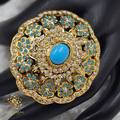 Karina Firoza Statement Finger Jadau Ring