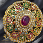 Karina Navratan Statement Finger Jadau Ring