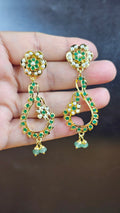 Noor Emerald Jadau Earrings