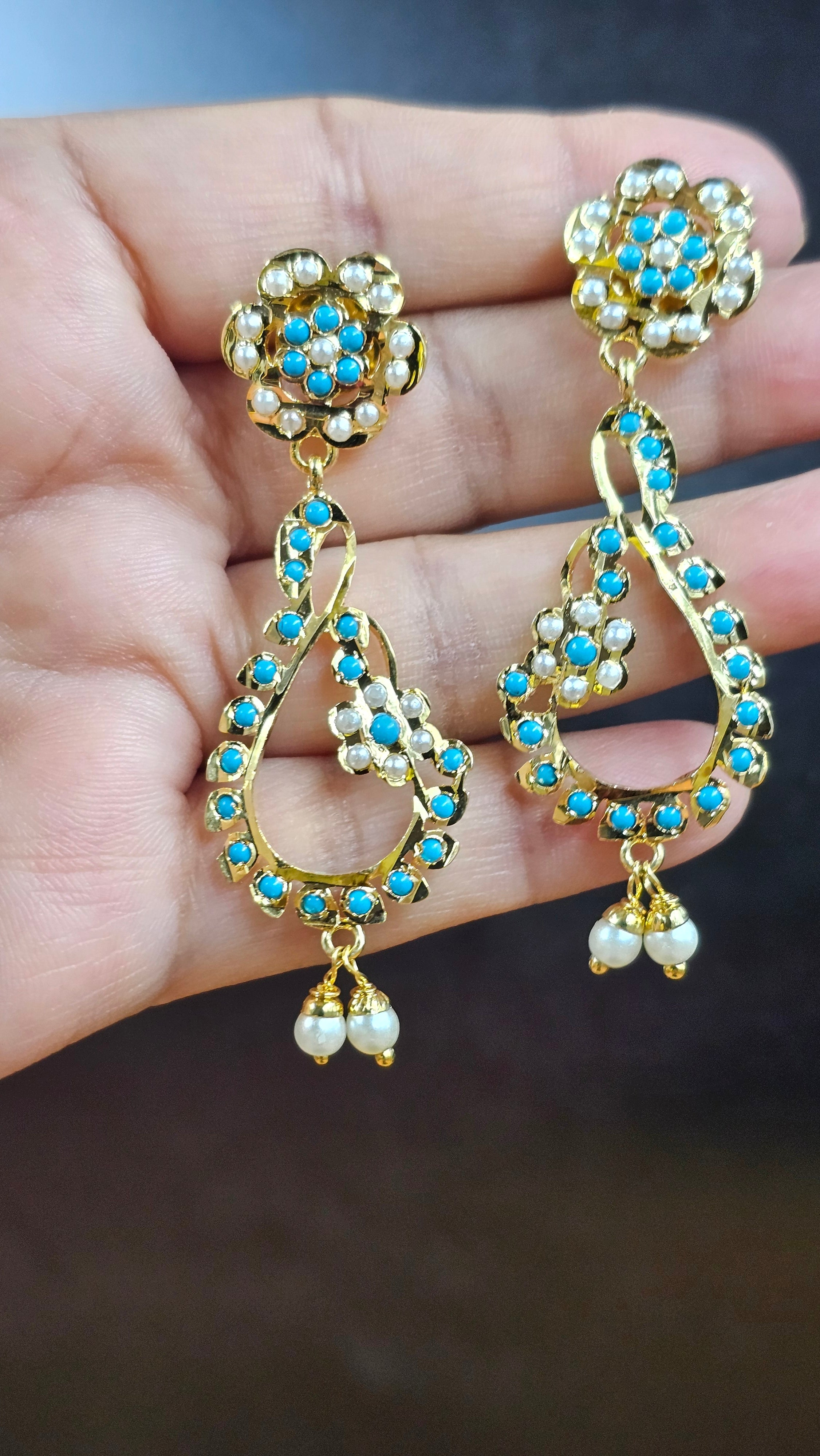 Noor Firoza Jadau Earrings
