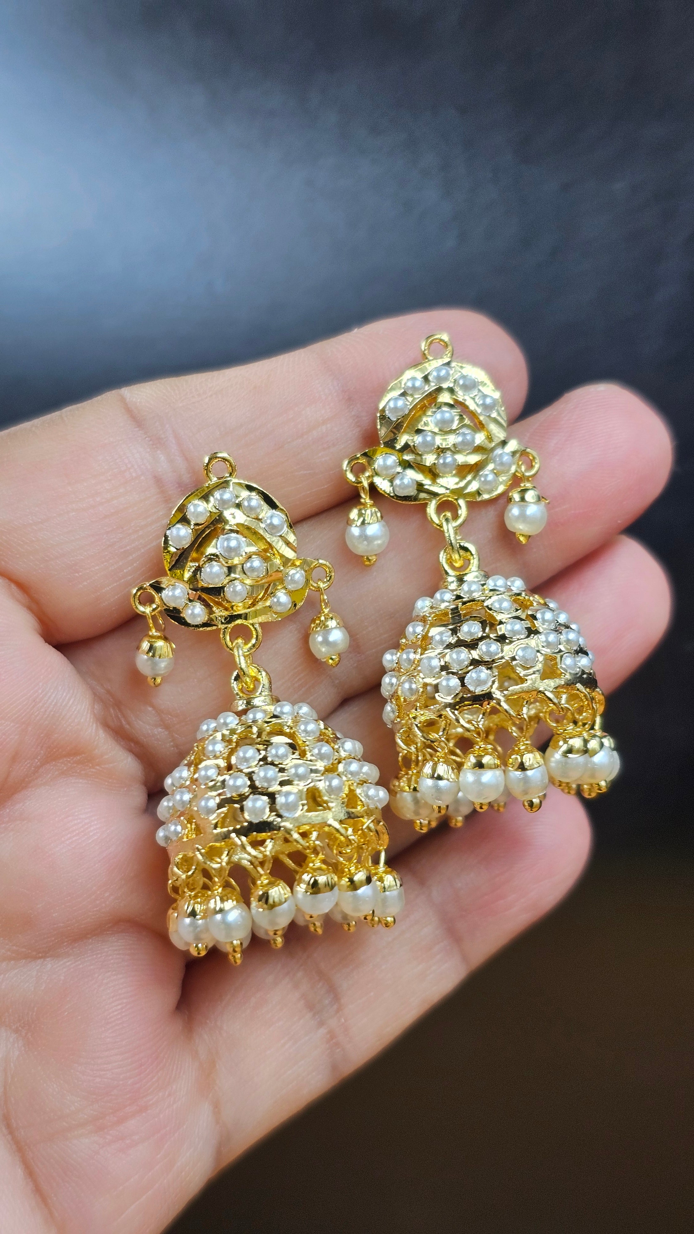Blossom Jadau Jhumki