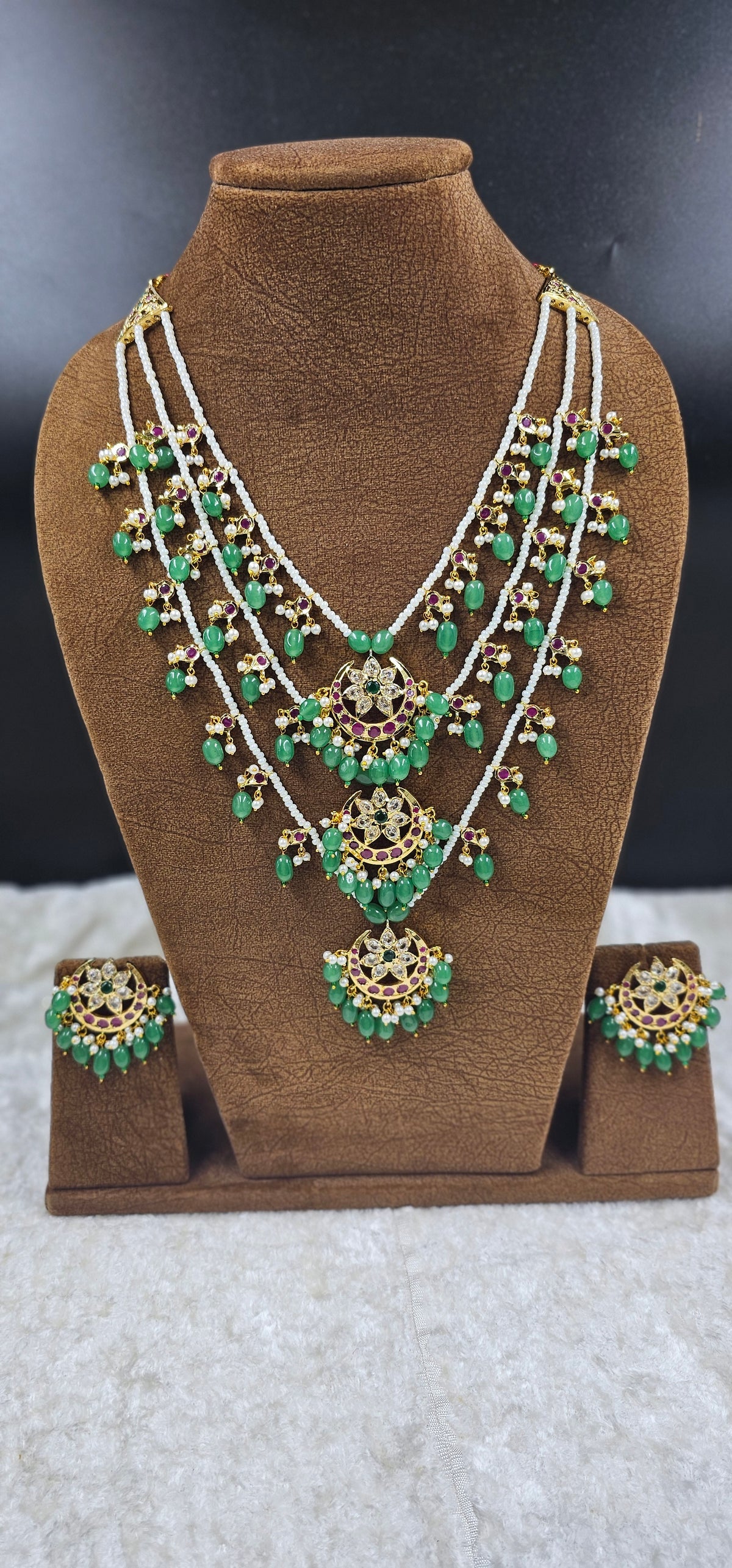 Chandtara Jadau Triple Layered Haar