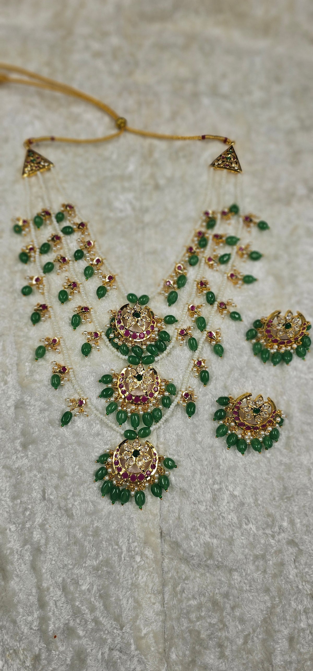 Chandtara Jadau Triple Layered Haar