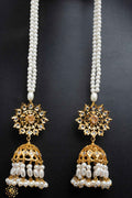 Dania Jhumki pearl