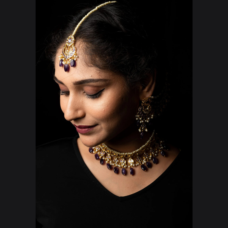 Mahira Bridal Set – Exquisite Jadau Bridal Jewellery Set | Buy Luxury Bridal Set Online