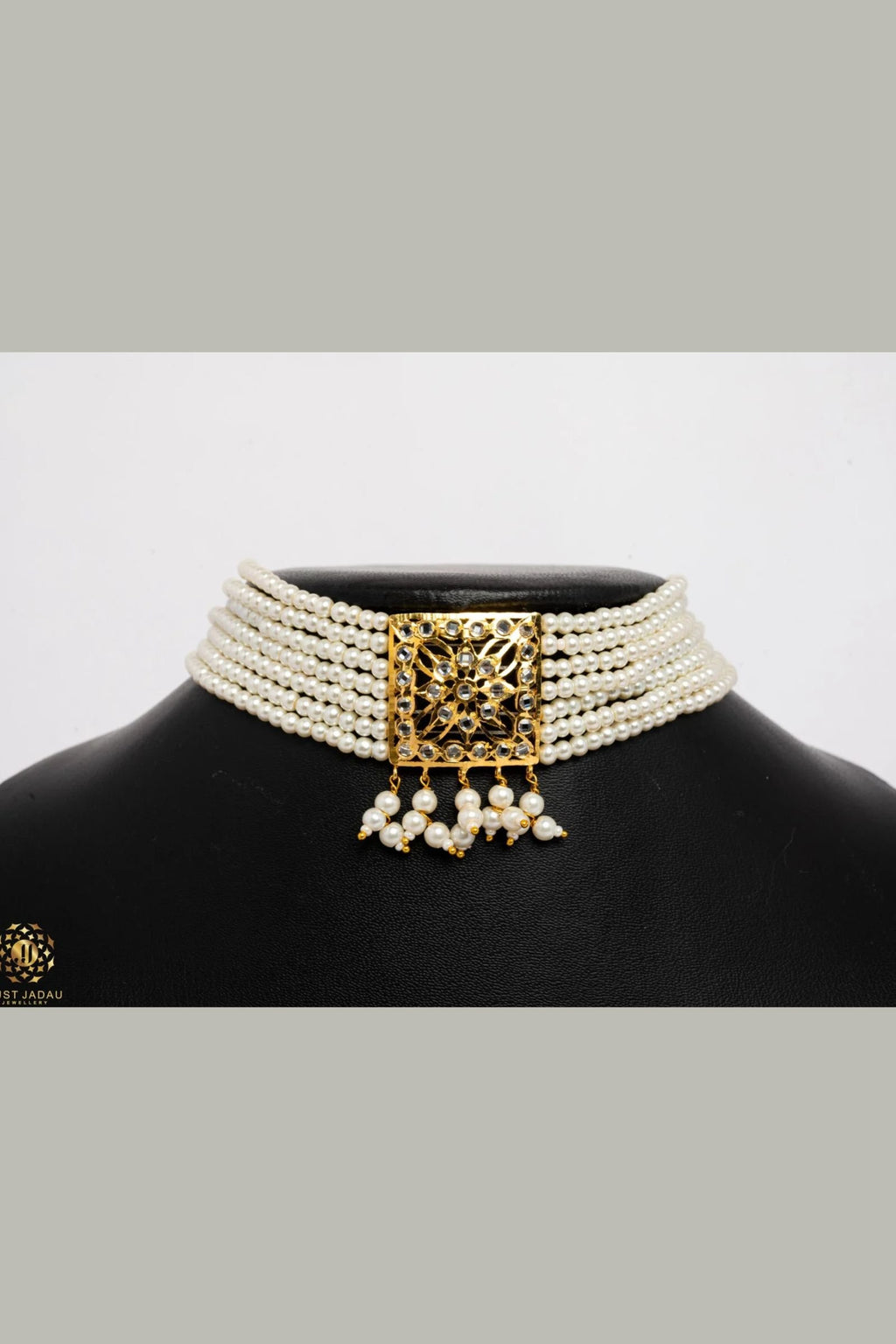 Hania Jadau Choker Set