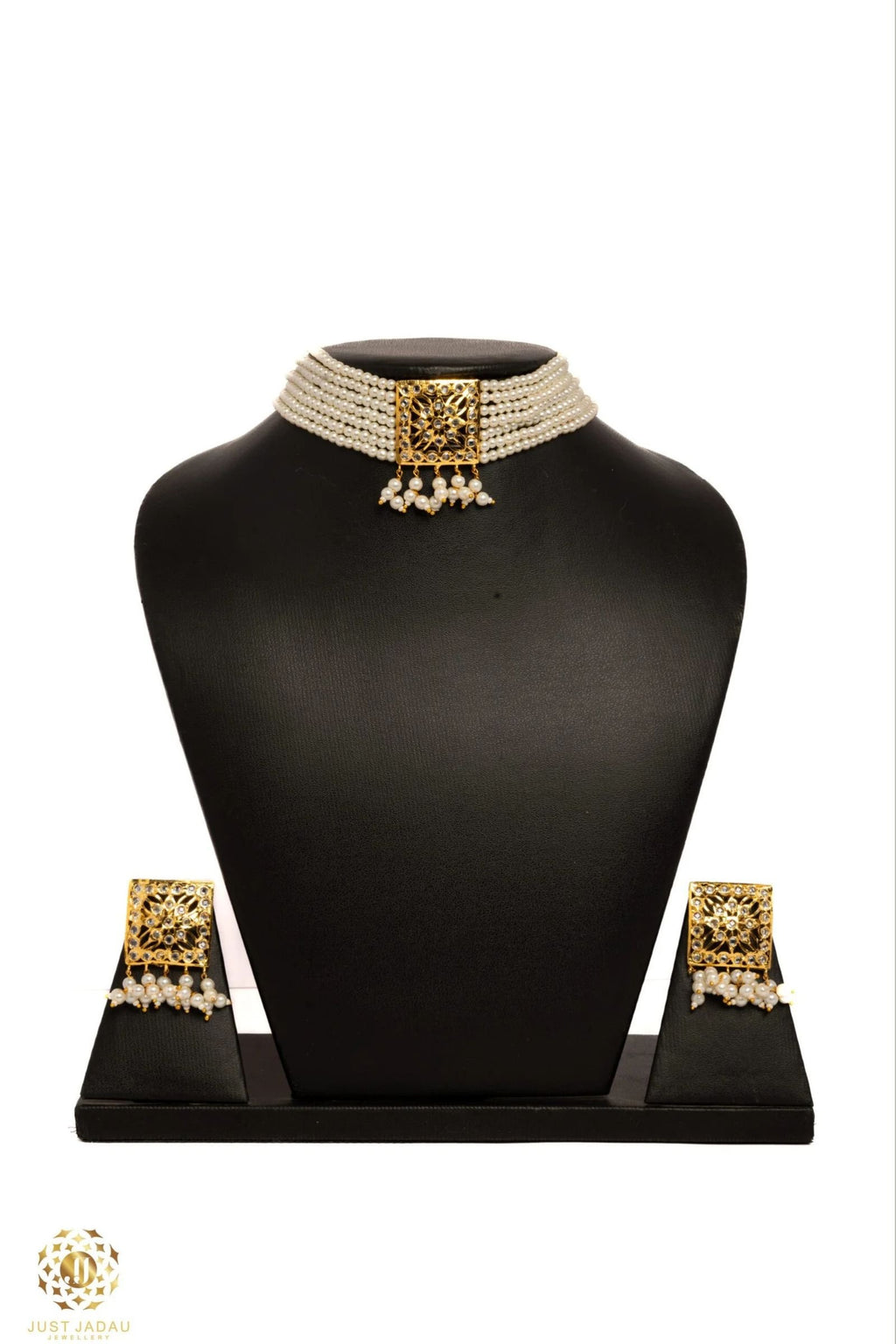 Hania Jadau Choker Set