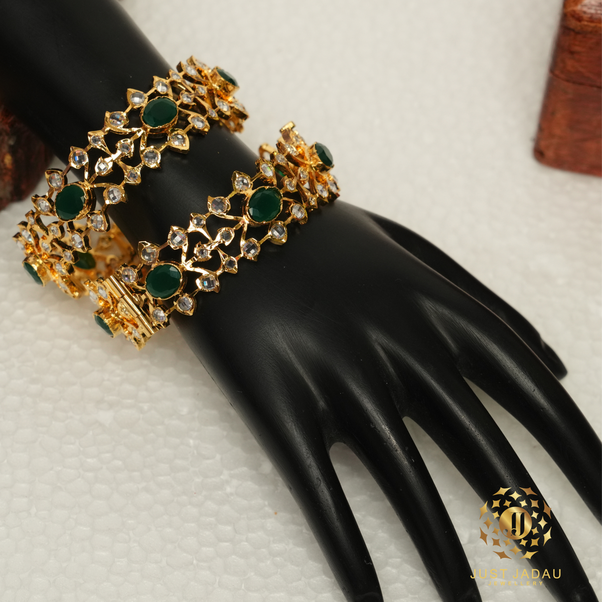 Rumeha Jadau Openable Bangles