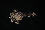 Anandi Jadau Tika In Pearls Huge Size Tika