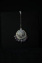 Jumaina Jadau Tika in Silver Amethyst