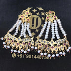 Aarisha Bridal Set in Real Pearls