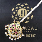 Aarisha Bridal Set in Real Pearls