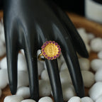 Adiba Small Ashrafi Finger Ring