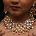 Amrita Bridal Set in Real Kundan
