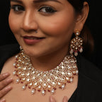 Amrita Bridal Set in Real Kundan