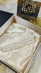 Amulya Bracelet in Real Pearls