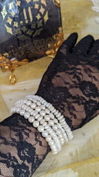 Amulya Bracelet in Real Pearls