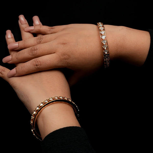 Ananta Real Kundan Bangles