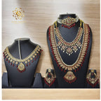 Avika Ruby Bridal set