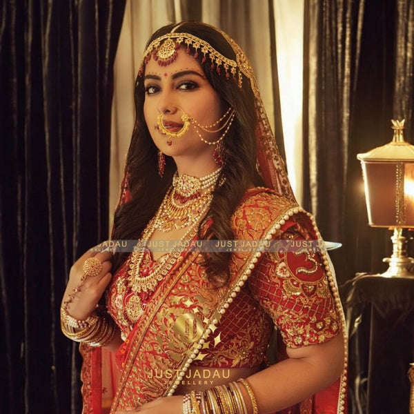 Avika Ruby Bridal set