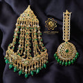 Bilquis Jhumar-Tika Set