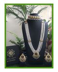 Bushra Bridal Set in Real Pearls