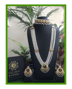 Bushra Bridal Set in Real Pearls