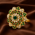 Neha Finger Ring Emerald