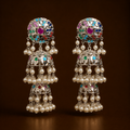 Masarrat Jhumki Silver