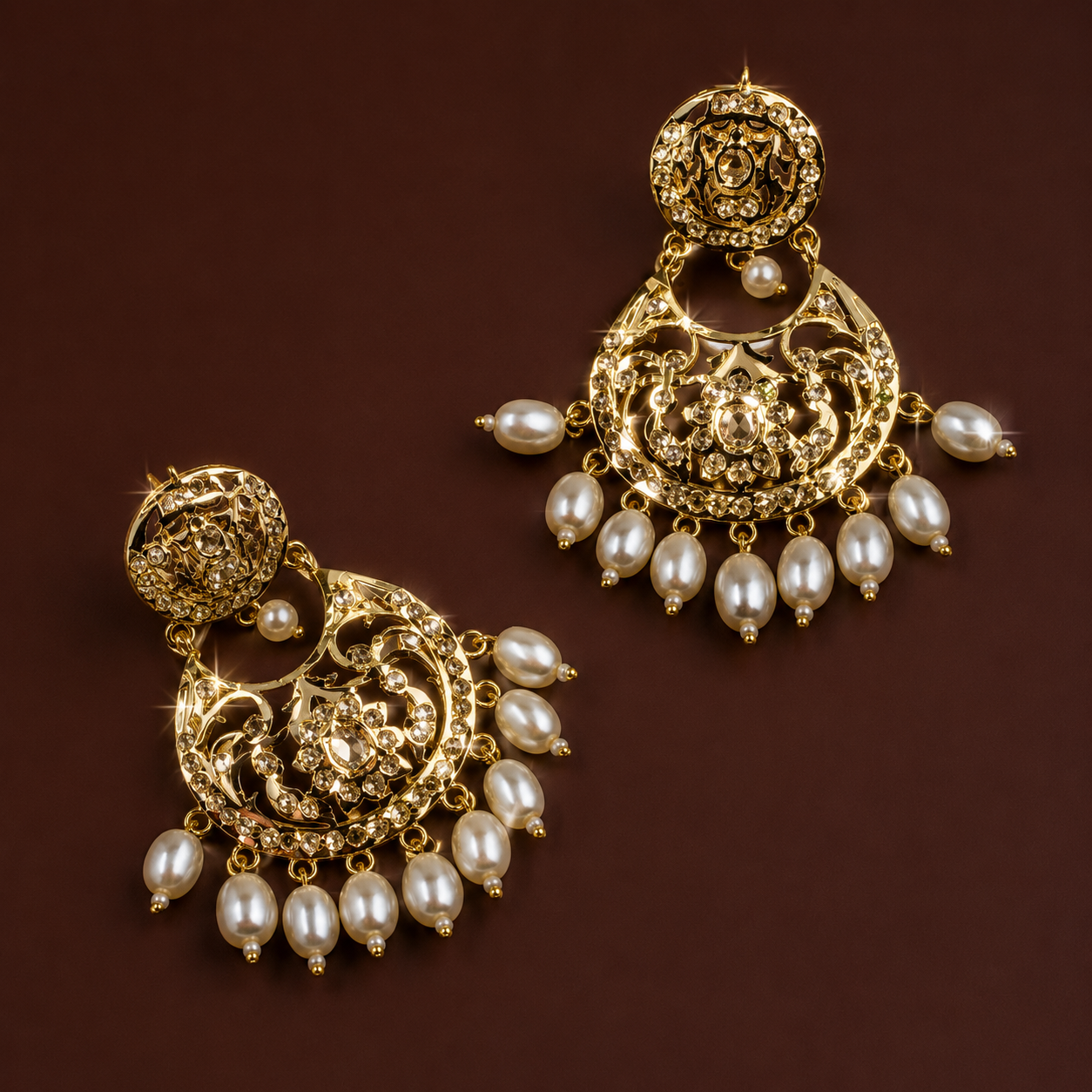 Roohin Chandbali (pearl)