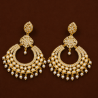 Riffat Chandbali (Pearl)
