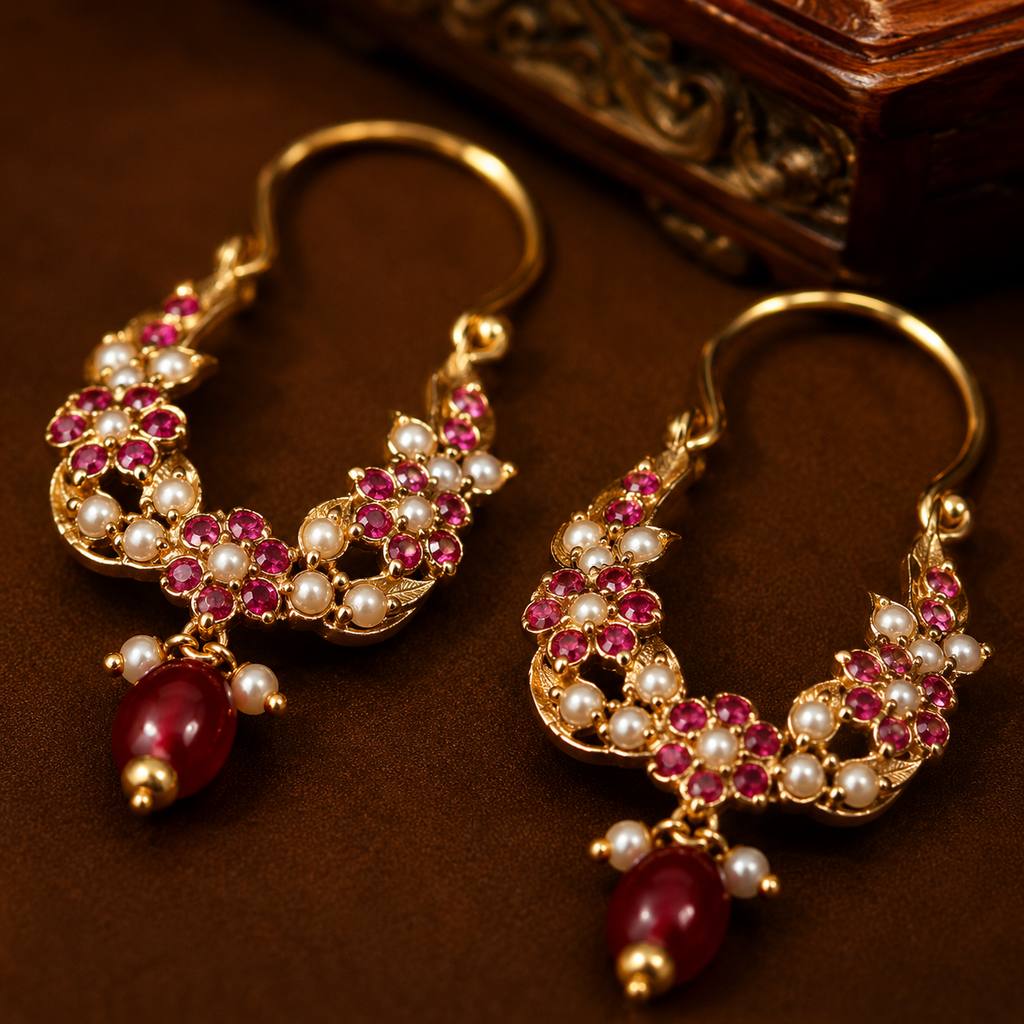 Kadira Chandbali ( Ruby)