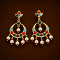 Simi Small Chandbali (Multi)