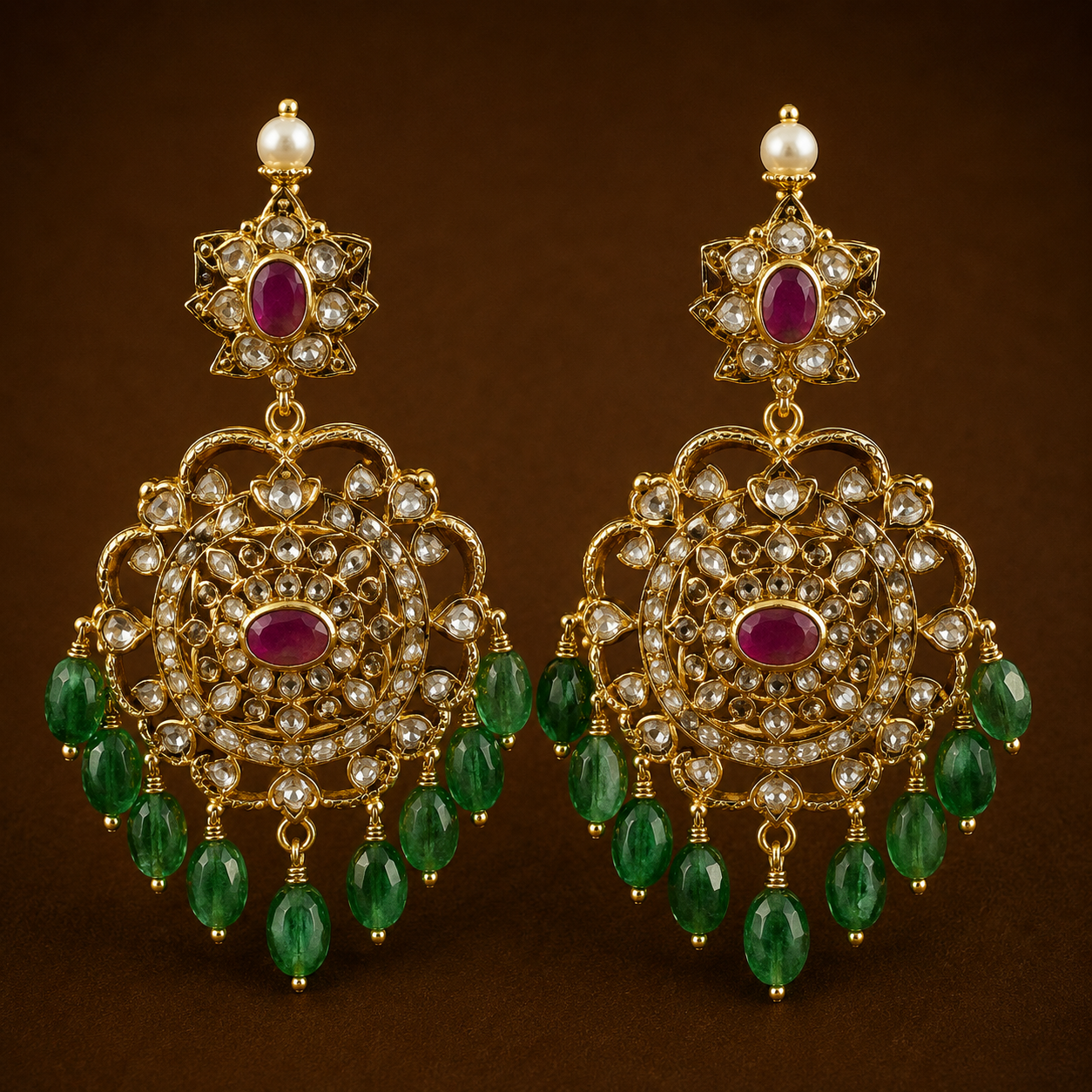 Kahkashan Chandbali in Multi