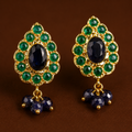 Yamini Studs (Emerald- Saphire)
