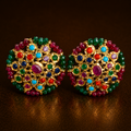 Saniya Studs (Navratan)