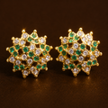Dia Studs (Emerald-polki)